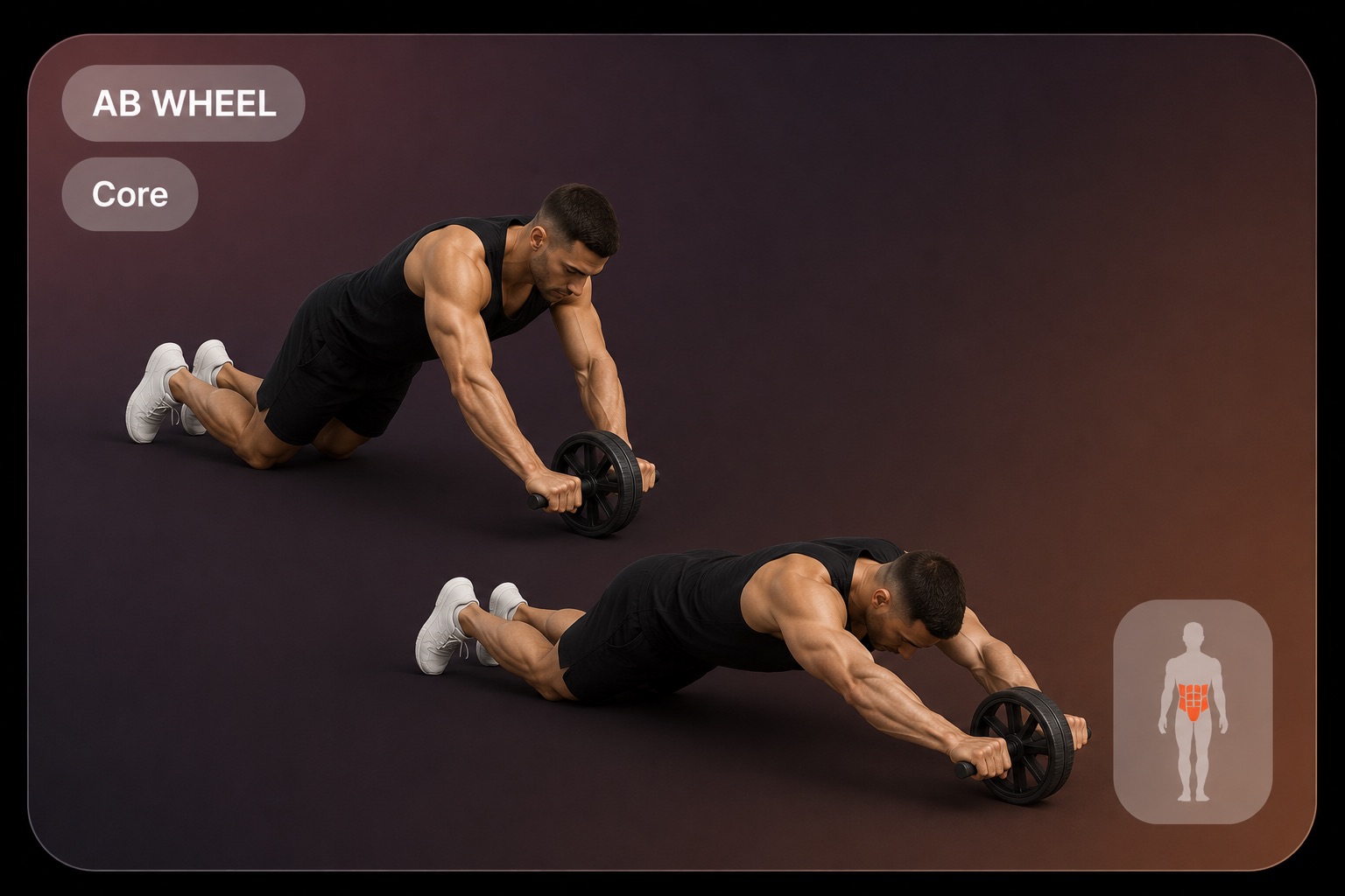Ab Wheel Rollout