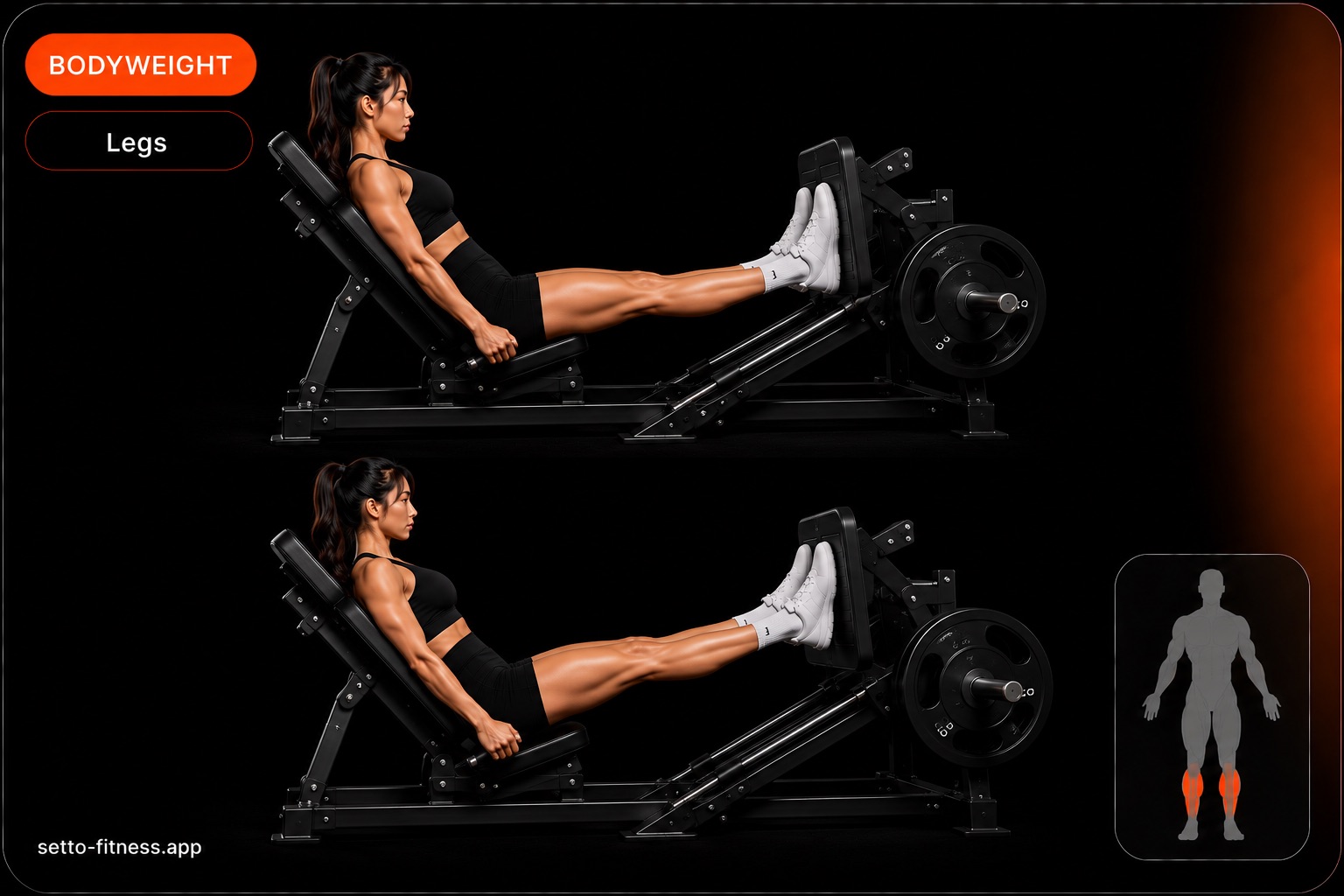 Leg Press Calf Raise